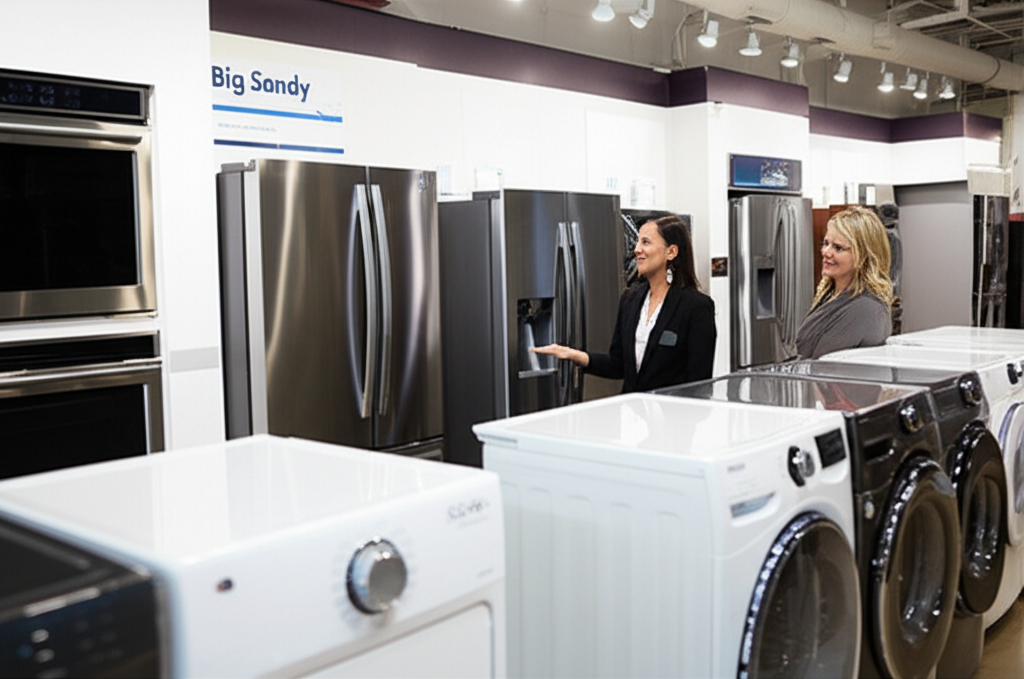 Generate a high-quality, relevant image prompt for an article about: Big Sandy Appliances: Your Best