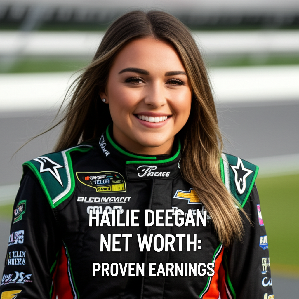Generate a high-quality, relevant image prompt for an article about: Hailie Deegan Net Worth: Proven