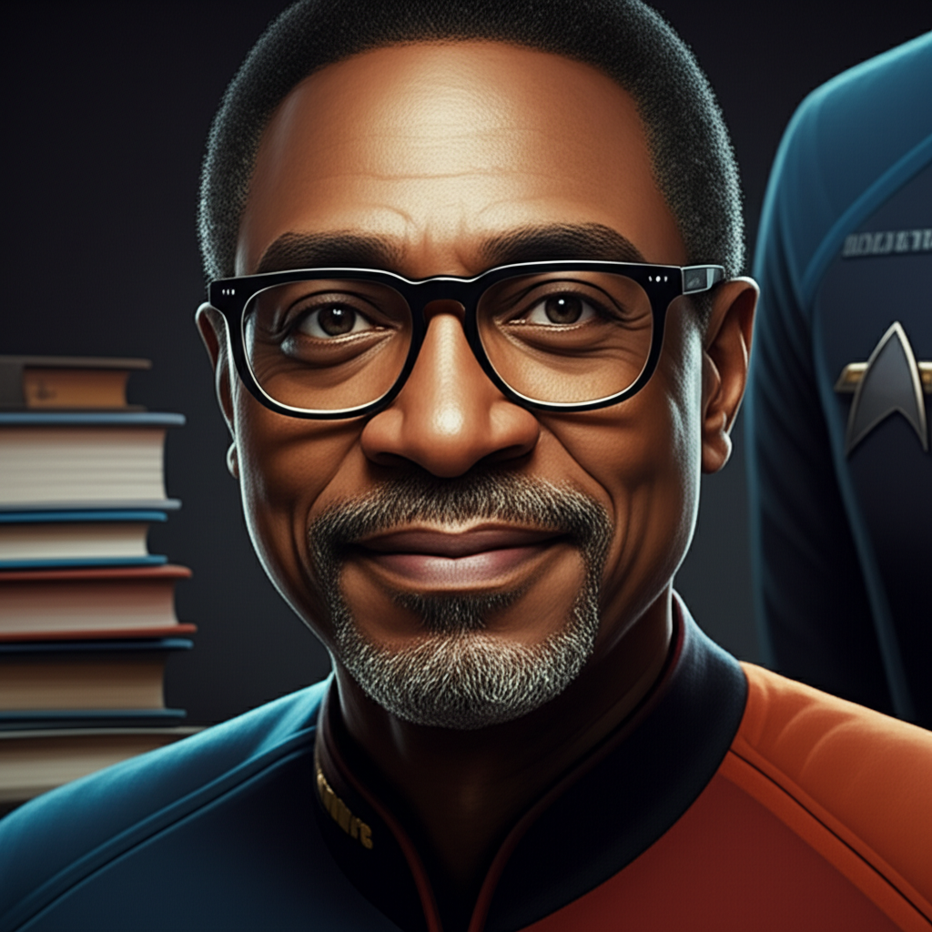 Generate a high-quality, relevant image prompt for an article about: LeVar Burton Net Worth: Essenti