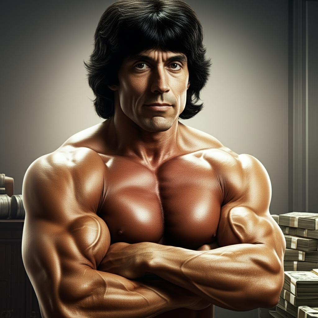 Generate a high-quality, relevant image prompt for an article about: Lou Ferrigno Net Worth: Genius