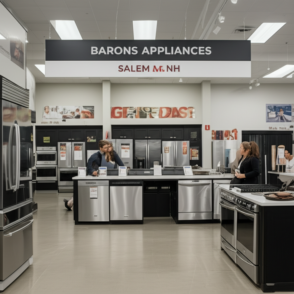Generate a high-quality, relevant image prompt for an article about: Barons Appliances Salem NH: Gen
