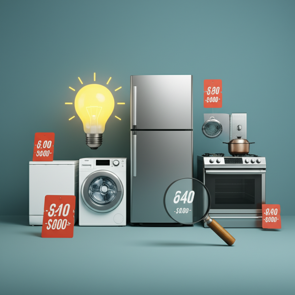 Generate a high-quality, relevant image prompt for an article about: Dtb Home Discount Appliances: G