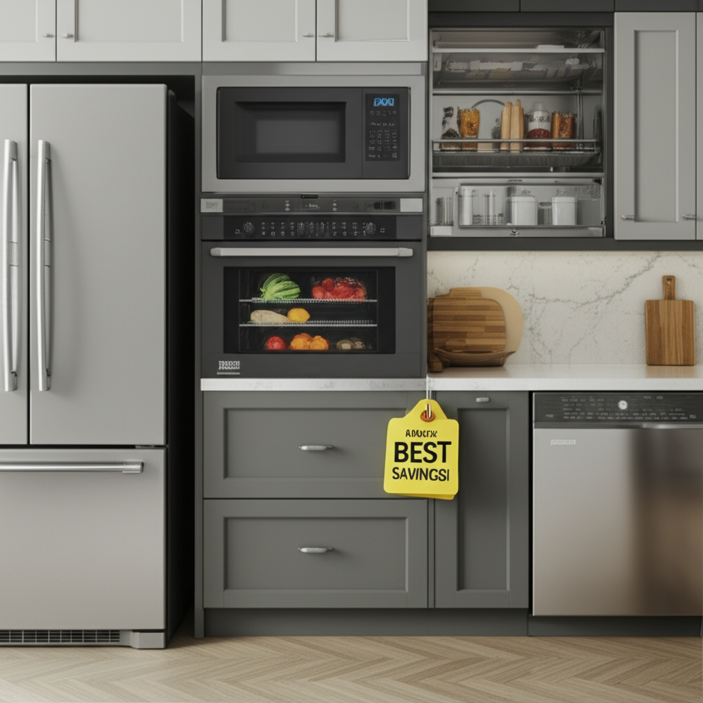 Generate a high-quality, relevant image prompt for an article about: Elite Union Appliances 4 Less: