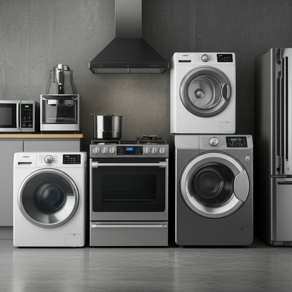 Generate a high-quality, relevant image prompt for an article about: Express Appliances: Proven Best