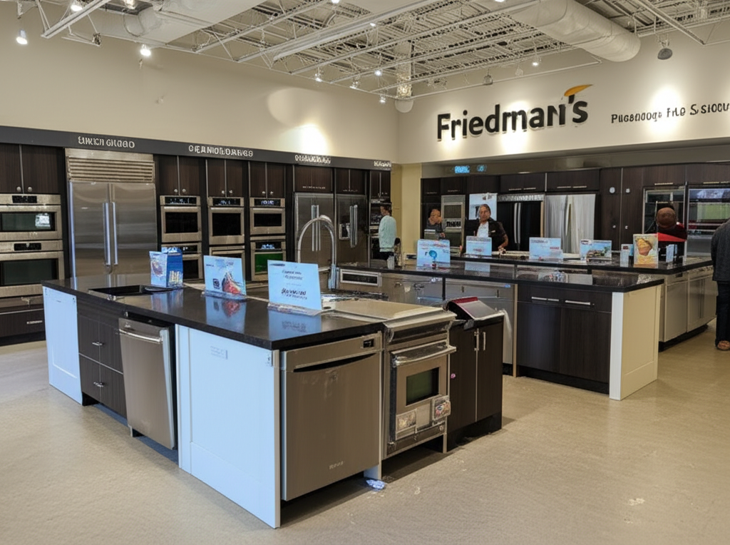 Generate a high-quality, relevant image prompt for an article about: Friedmans Appliances Pleasant H