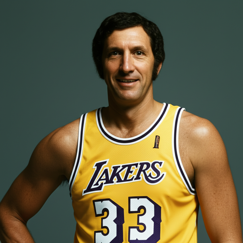 Generate a high-quality, relevant image prompt for an article about: Jerry West Net Worth: Stunning