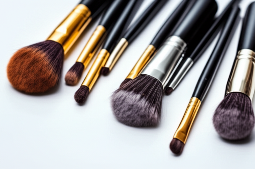 Generate a high-quality, relevant image prompt for an article about: Best Brand For Makeup Brushes: