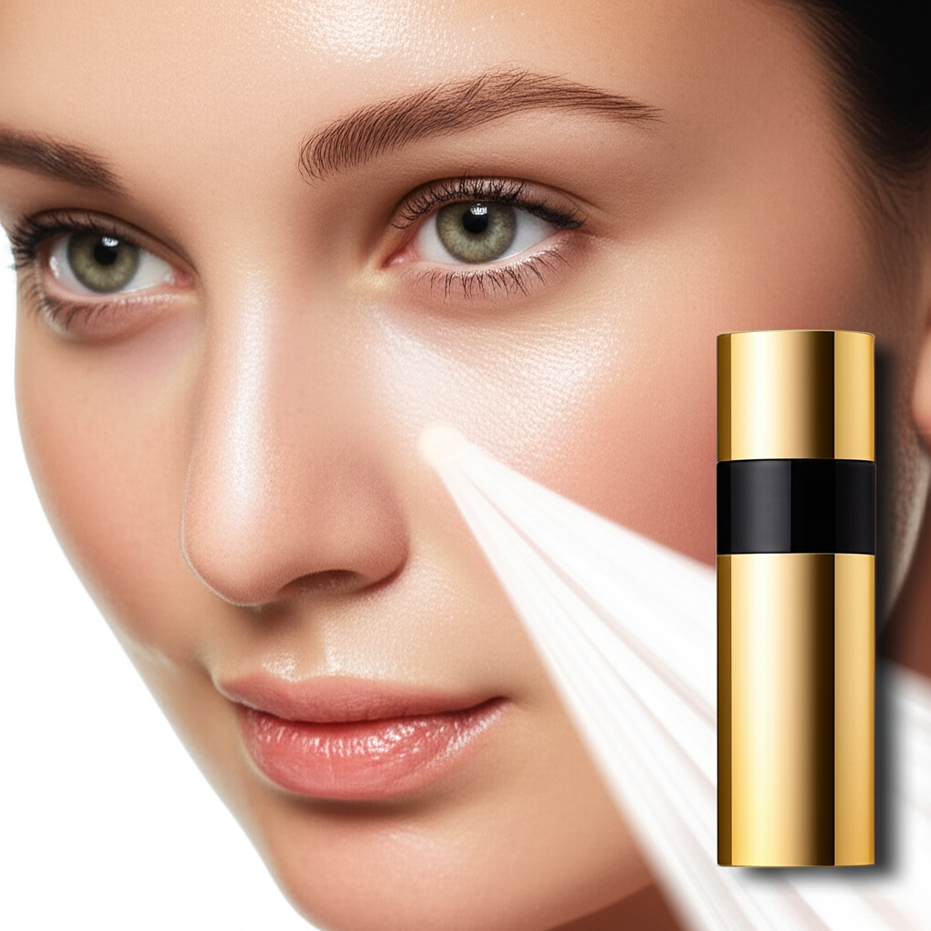 Generate a high-quality, relevant image prompt for an article about: Transformative Eye Serum Amazon