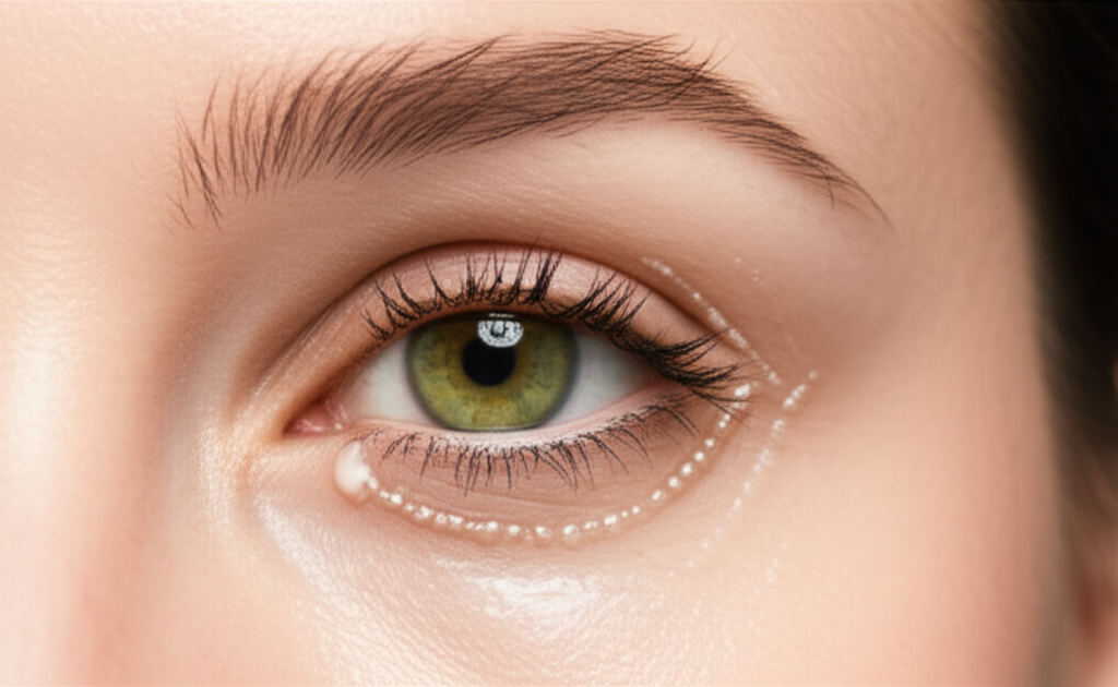 Generate a high-quality, relevant image prompt for an article about: Eye Serum Anti Aging: Transform