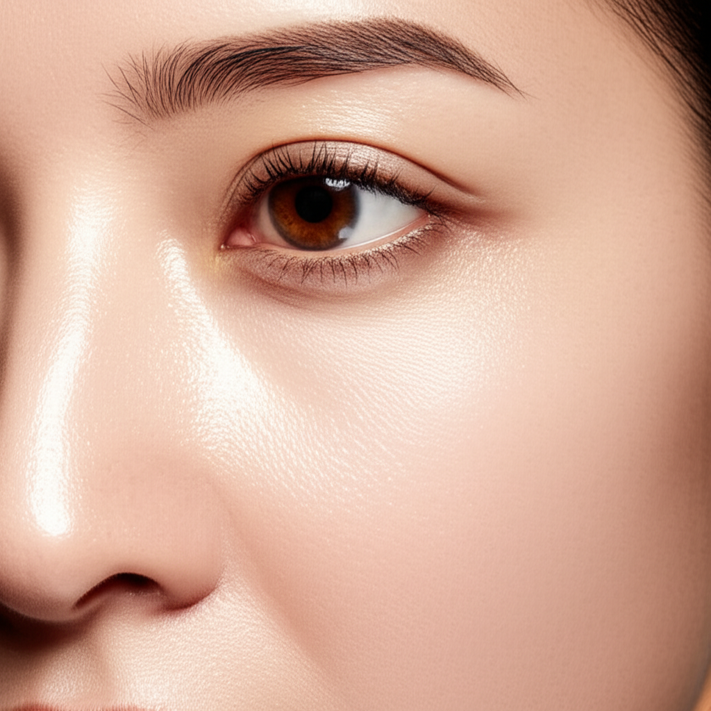 Generate a high-quality, relevant image prompt for an article about: Aminu Life Eye Serum: Transform