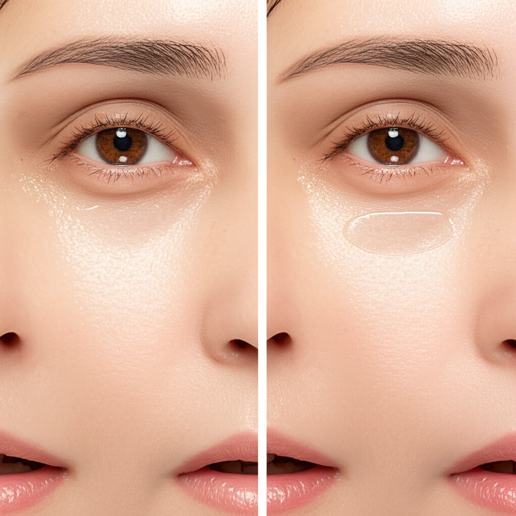 Generate a high-quality, relevant image prompt for an article about: Anti Aging Eye Serum: Transform